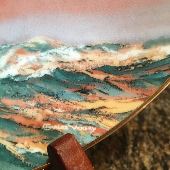 The Golden Age of the Clipper Ship 'The Blue Jacket At Sunset' Plate - Picture 4 of 7